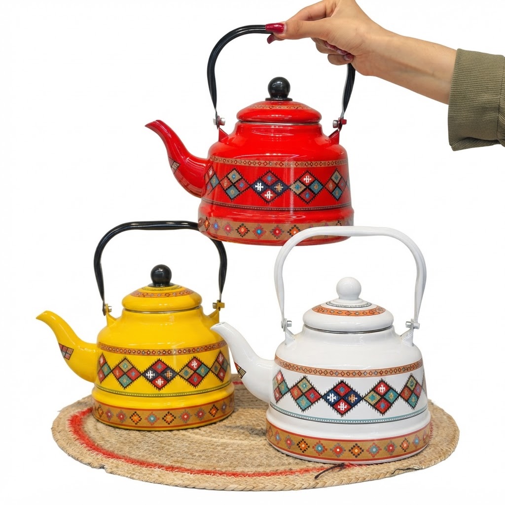 کتری لعابی ۲/۵لیتر