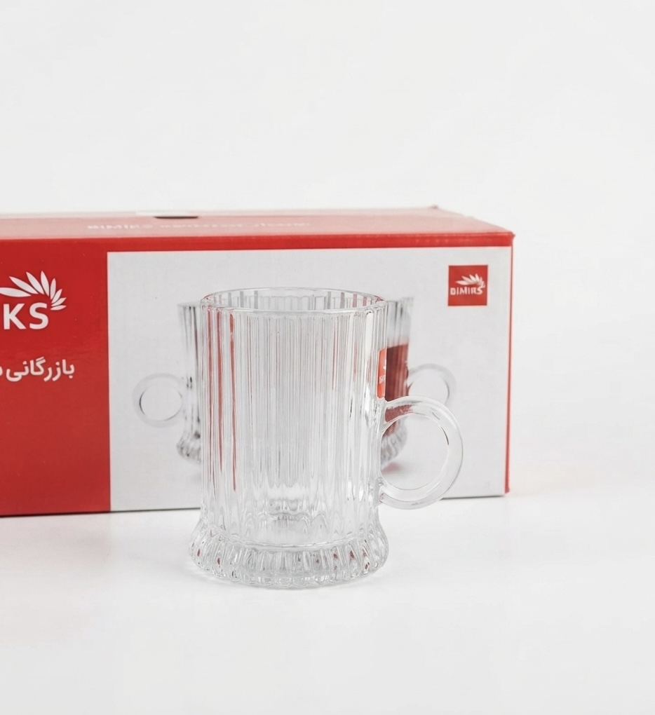 استکان شیار دار