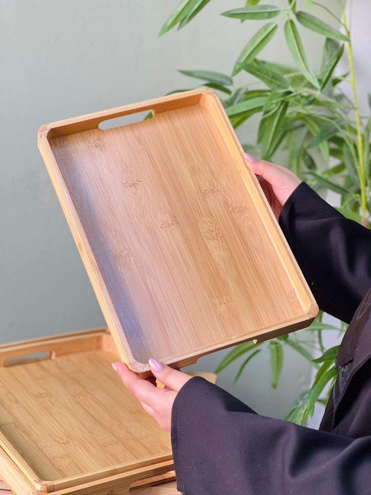 سینی بامبو سایز کوچیک وارداتی